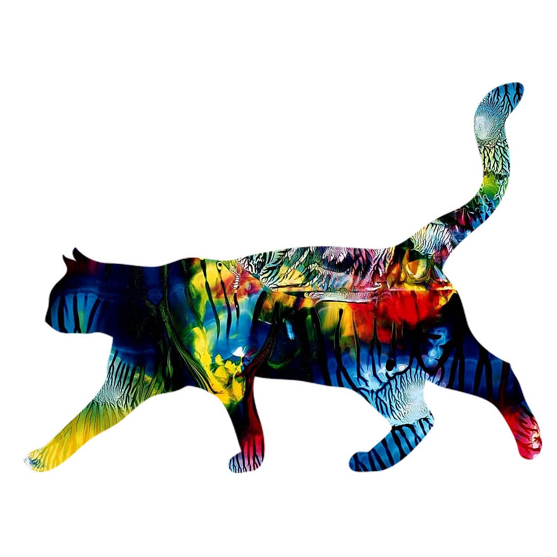 Duralit Üzerine Akrilik Boya 80x90 cm Tottoro 2